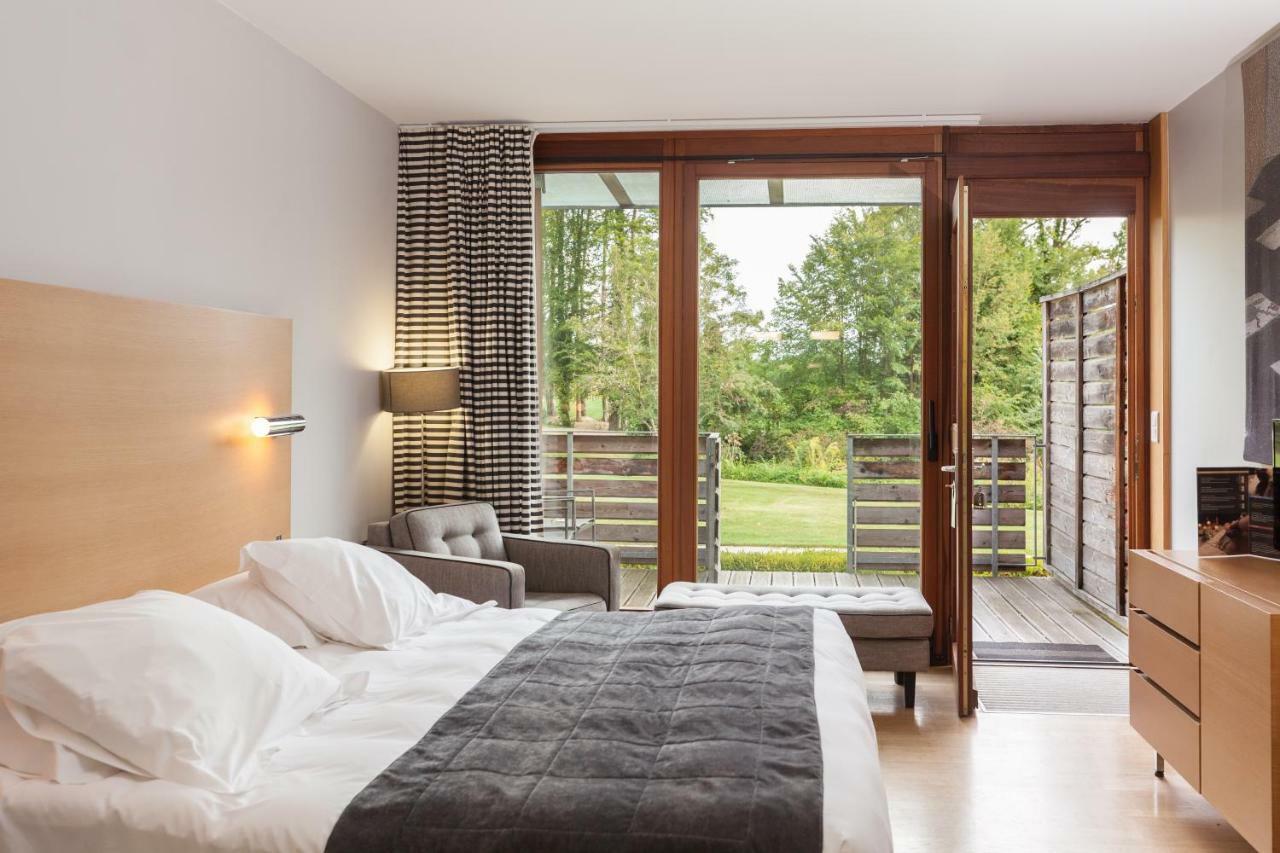Le Kempferhof Golf Et Chateau-Hotel Plobsheim Exteriör bild